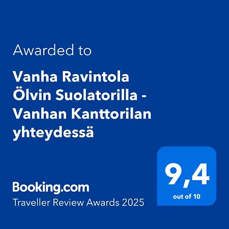 Lejlighed Vanha Ravintola Oelvin Suolatorilla - Vanhan Kanttorilan Yhteydessae Loviisa